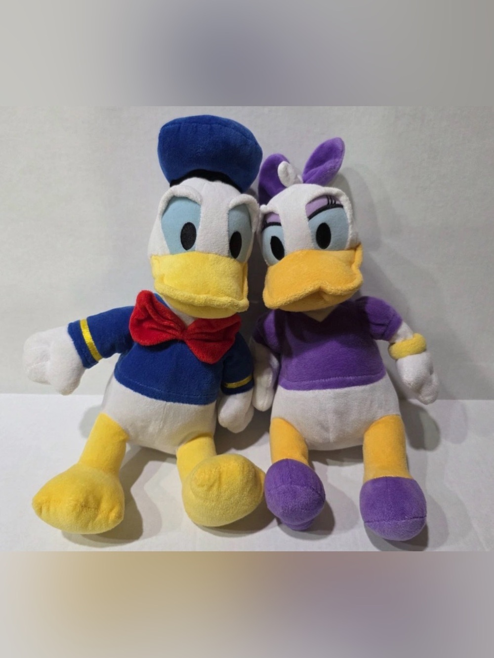 Disney Donald & Daisy Duck Plush Set by Just Play Collectible Plush Kid’s Toy